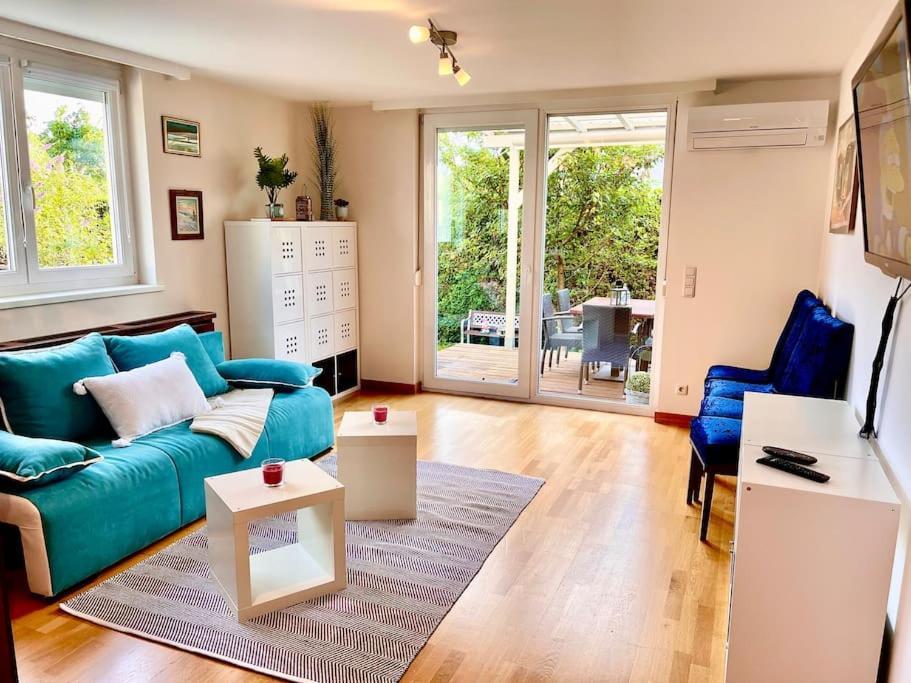 Schoene Wohnung Mit Eigenen Eingang Und Terrasse Gosseling Buitenkant foto